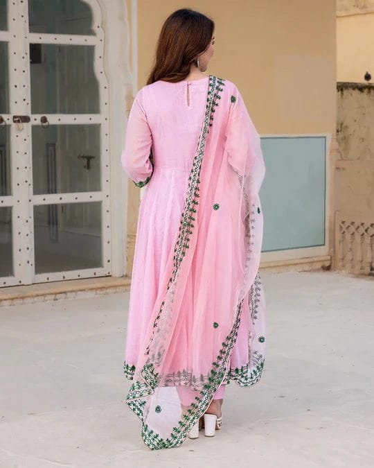 The New Blush Pink nd Stylish Design Suit .